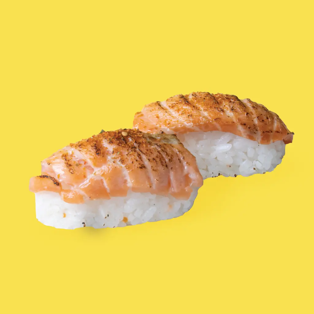Torched Salmon Nigiri